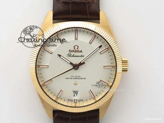 0125 De Ville Prestige Real PR RG ZF 1:1 Best Edition White Dial on Brown Leather Strap MIYOTA HighPerformance 7939